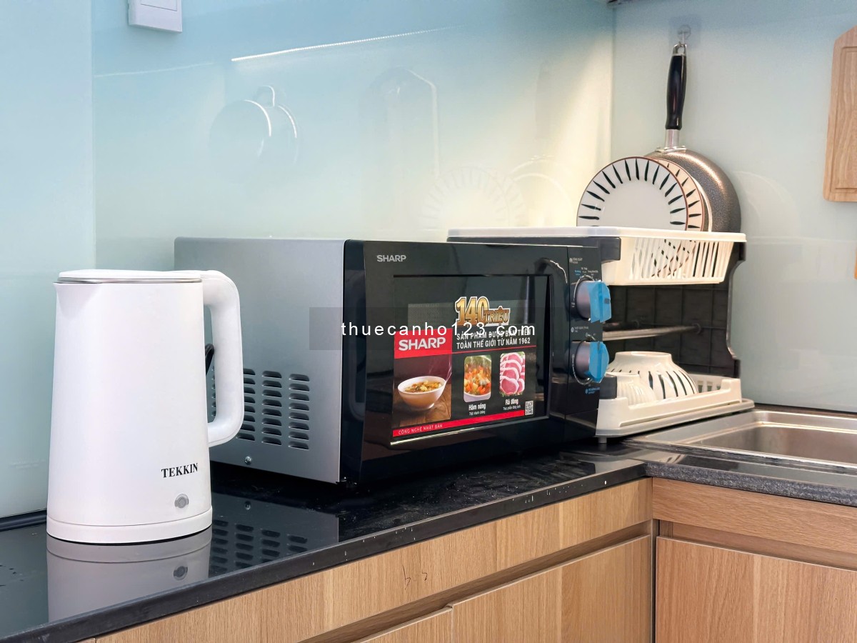 Cho thuê căn hộ Studio Cửa sổ thoáng Q8 gần cầu Nguyễn Văn Cừ, cầu Rạch Ông, chợ Rạch Ông