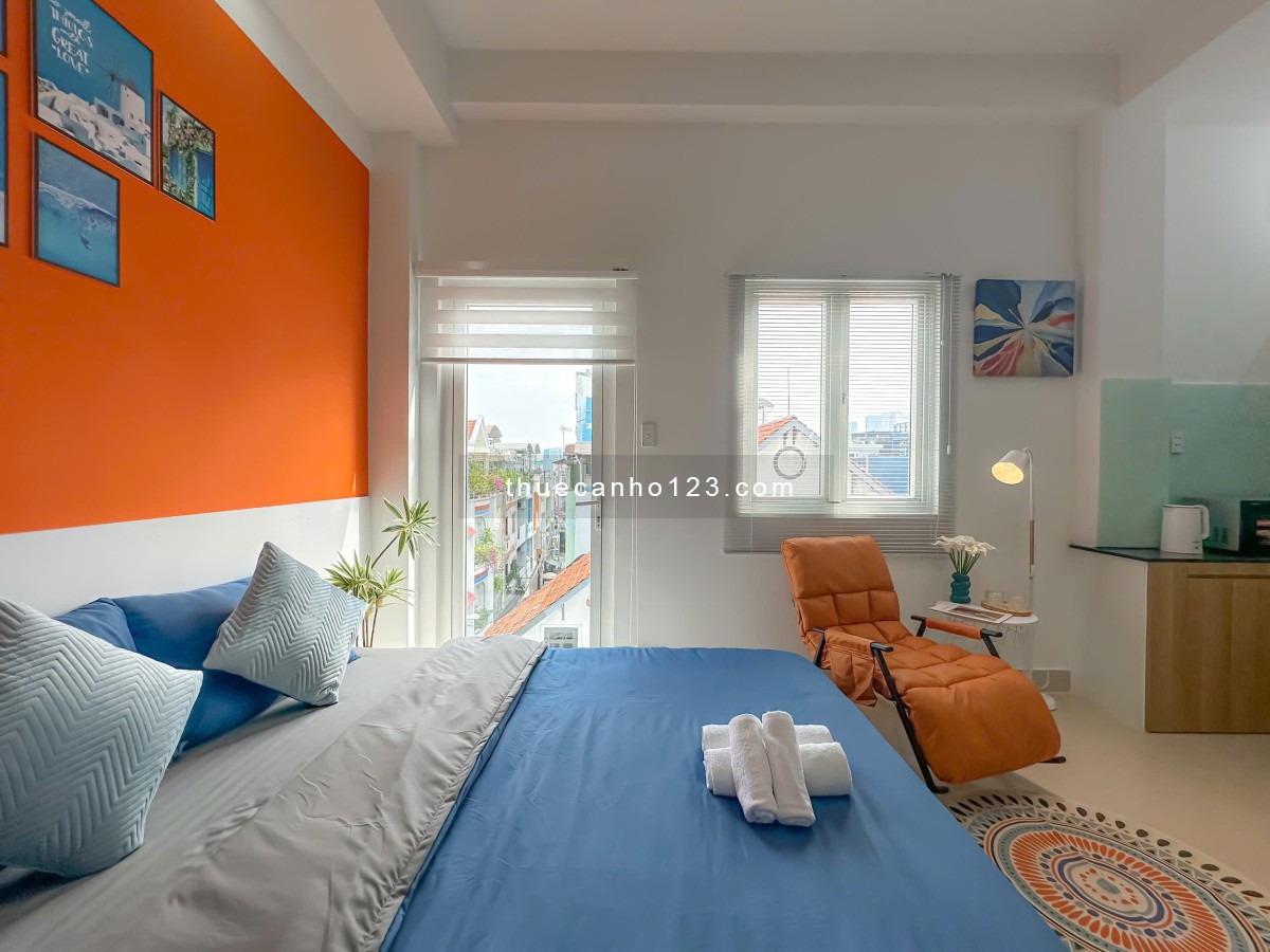 Cho thuê căn hộ Studio Cửa sổ thoáng Q8 gần cầu Nguyễn Văn Cừ, cầu Rạch Ông, chợ Rạch Ông