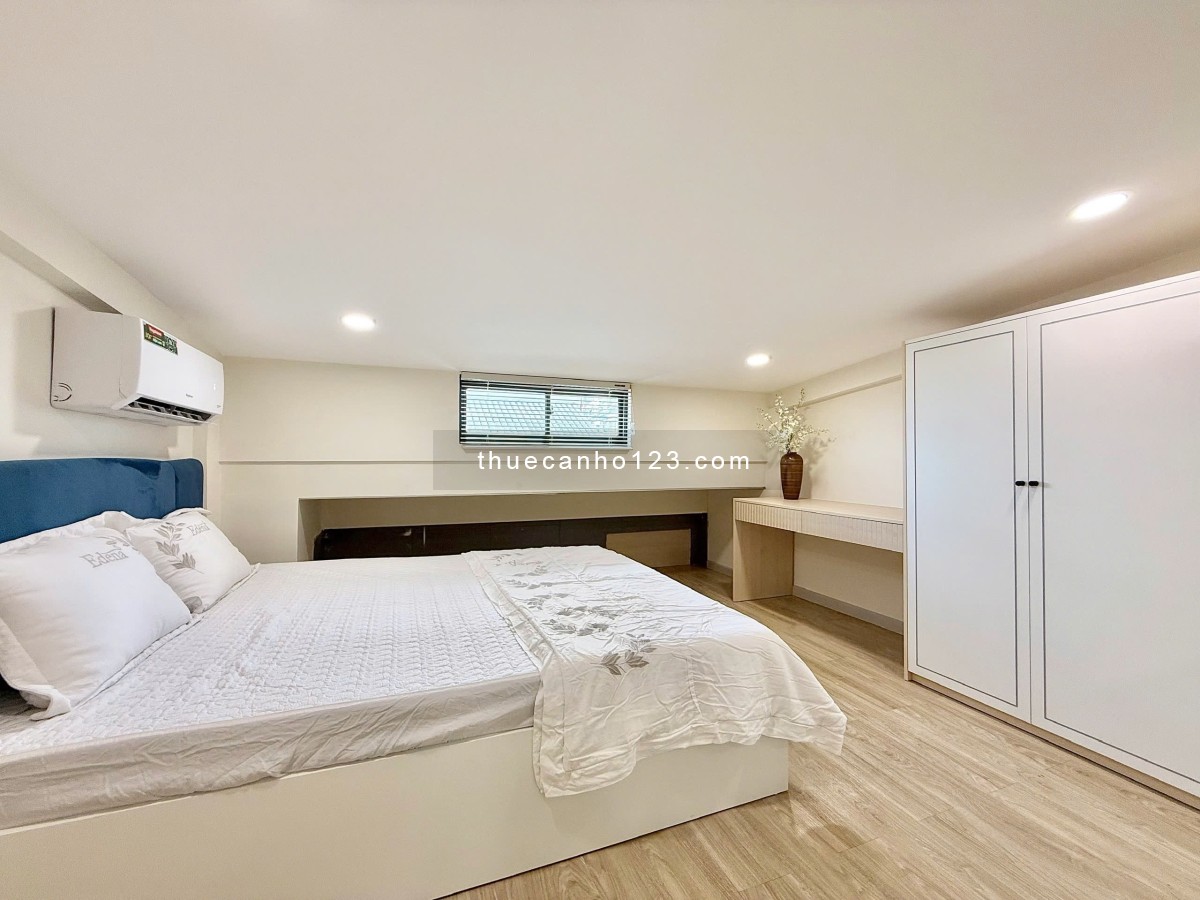 Cho Thuê Căn Hộ Duplex Có Gác 2 Phòng Ngủ Thang Máy Ngay Khu Chợ Lớn