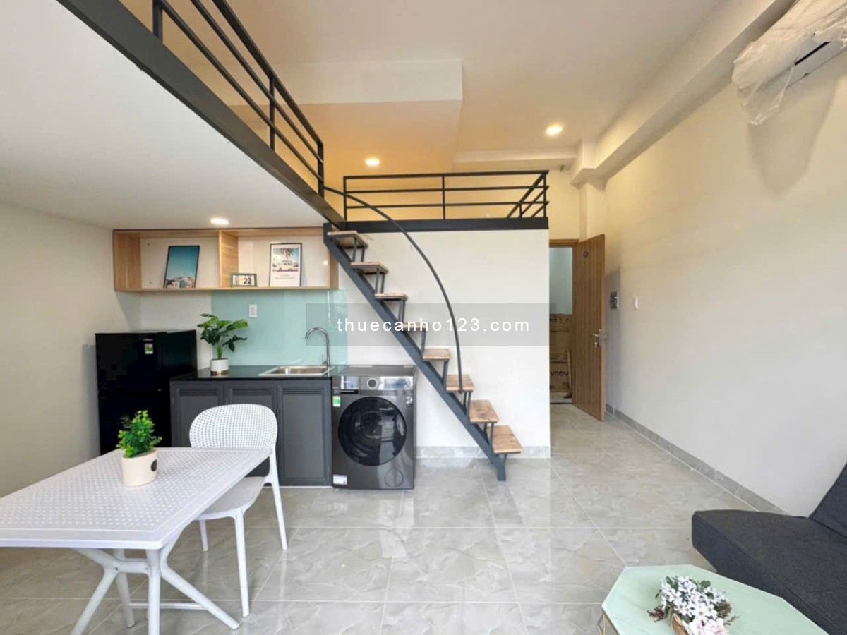 Khai trương căn hộ Duplex ban công ngắm view đường phố - Ngay trung tâm quận 7, gần Lotte, Crescent.