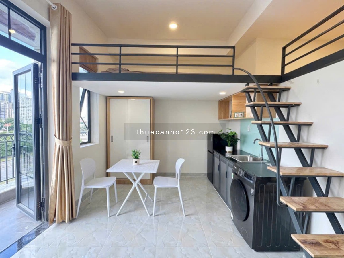 Khai trương căn hộ Duplex ban công ngắm view đường phố - Ngay trung tâm quận 7, gần Lotte, Crescent.