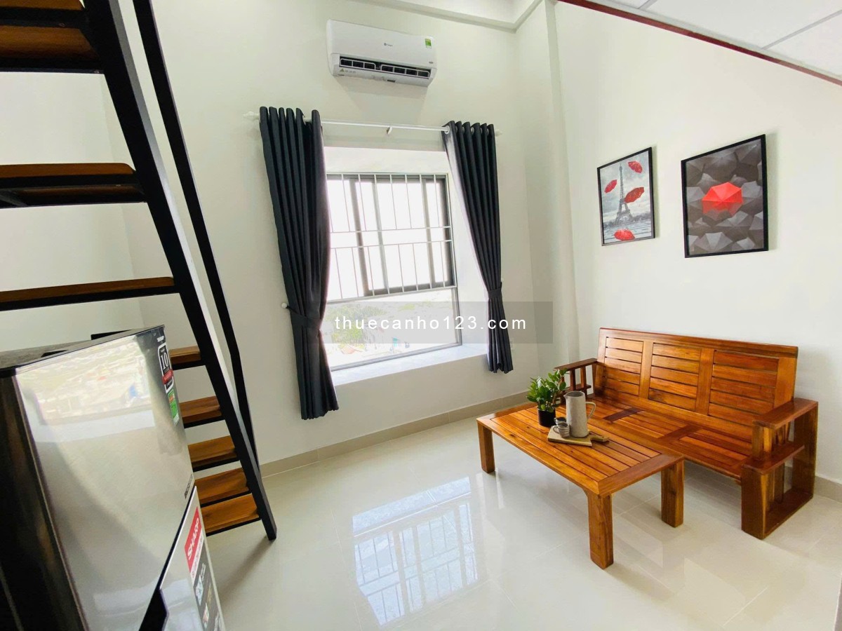 Khai trương căn hộ Duplex ban công ngắm view đường phố - Ngay trung tâm quận 7, gần Lotte, Crescent.