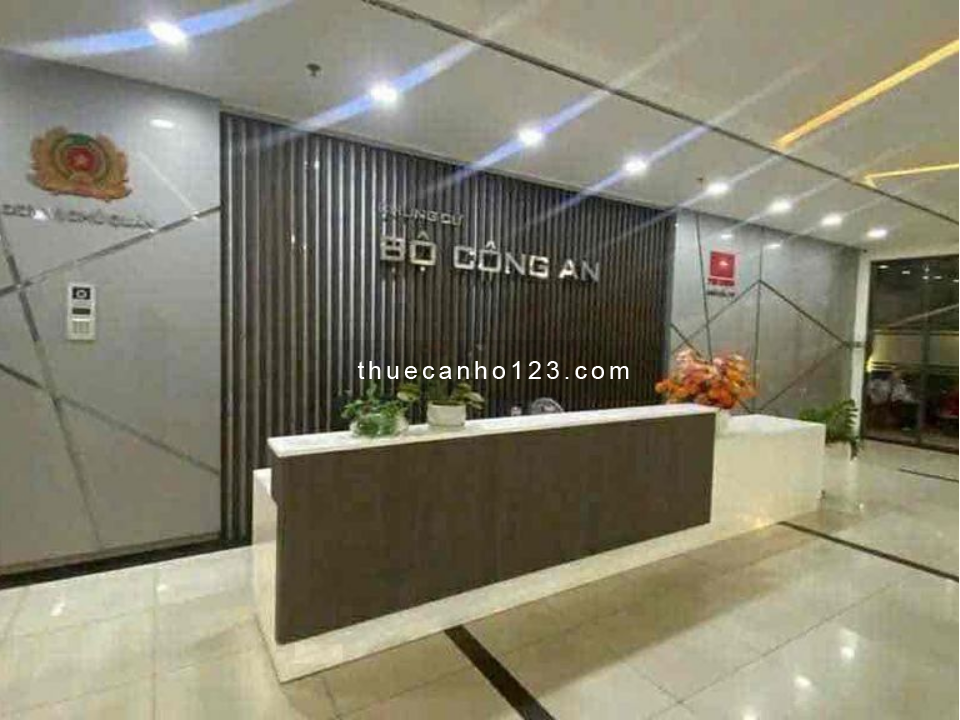 Cho thuê căn hộ chung cư Bộ Công An chính chủ DT 72m2, đủ NT, giá 13 triệu/tháng