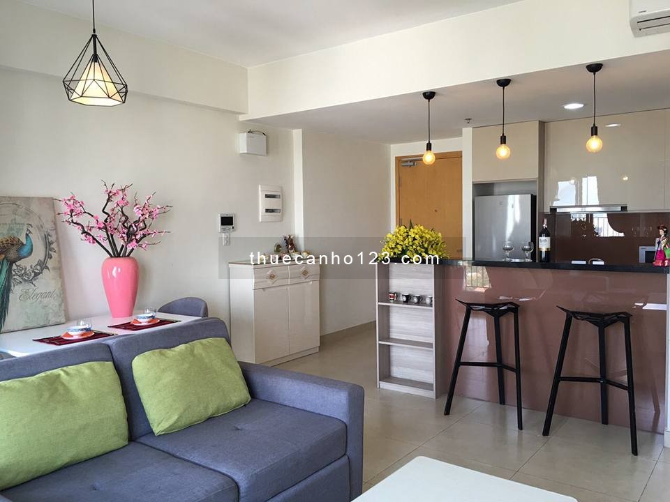 Cho thuê căn hộ 2PN – 2WC Masteri Thảo Điền – Tháp 2, tầng cao thoáng, full nội thất