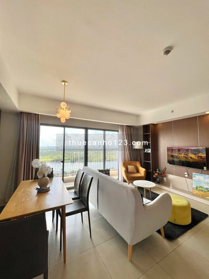 Cho thuê căn 3PN view sông – Masteri Thảo Điền - View sông trực diện