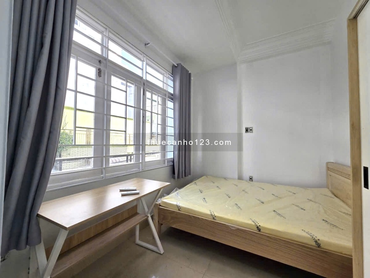 Cho thuê căn hộ 1PN Ban công Q4 gần cầu Ông Lãnh, cầu Calmette, cầu Kênh Tẻ, công viên Khánh Hội