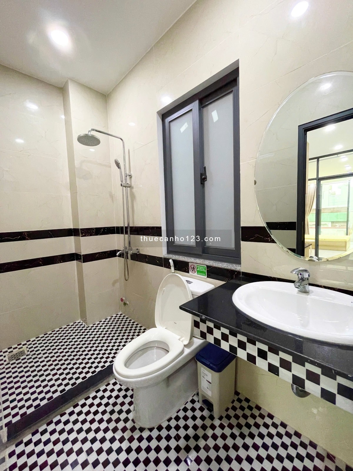 CHO THUÊ CĂN HỘ 1 PHÒNG NGỦ FULL NỘI THẤY NGAY NGÃ TƯ BẢY HIỀN QUẬN TÂN BÌNH