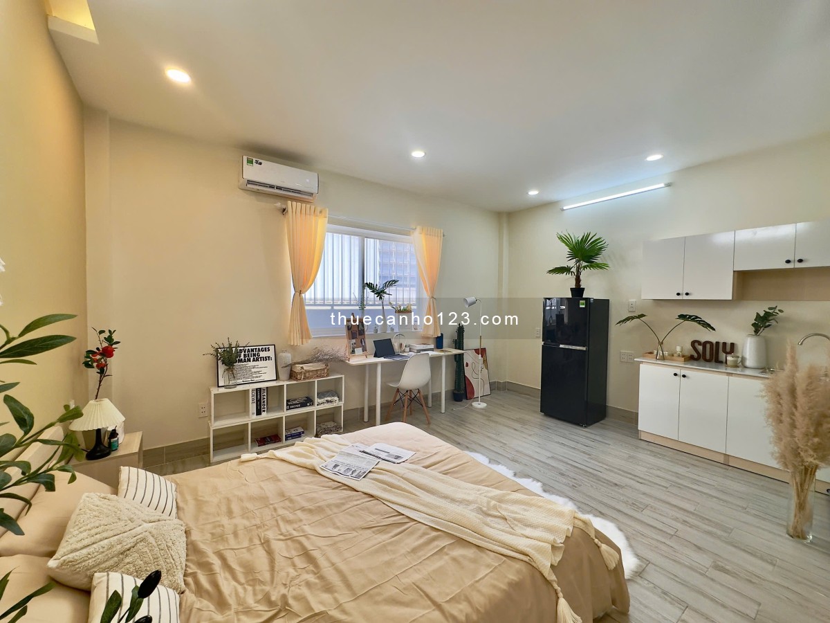 Cho thuê căn hộ mini, căn hộ dịch vụ. Full nội thất