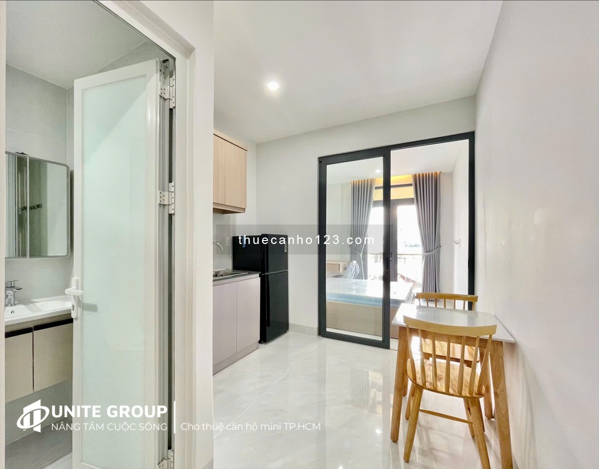 Căn hộ 1PN ban công rộng xịn xò full nội thất ngay trung tâm Q7, gần RMIT, TDTU, Lotte, Crescent Mal