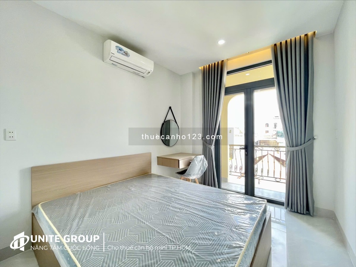 Căn hộ 1PN ban công rộng xịn xò full nội thất ngay trung tâm Q7, gần RMIT, TDTU, Lotte, Crescent Mal