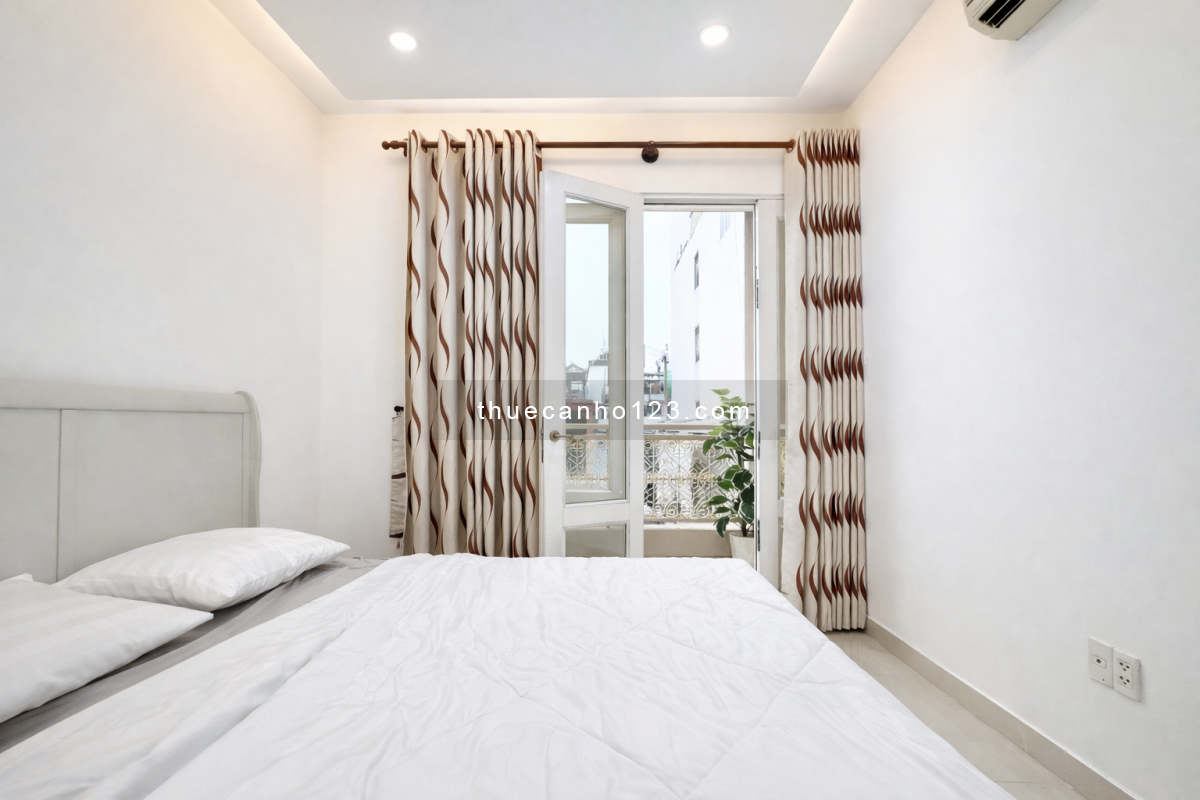 Cho thuê căn hộ 1PN Tân Bình có ban công, gần Ga T3, Lăng Cha Cả, Etown, vào ở ngay