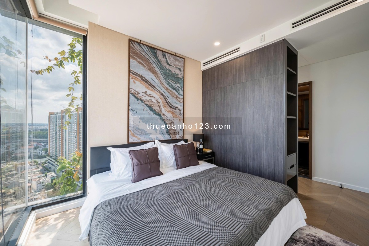 Căn hộ 3 phòng ngủ view Sông thoáng mát, đẹp mộng mơ. Nội thất đầy đủ cáo cấp,tại Lumiere Riverside