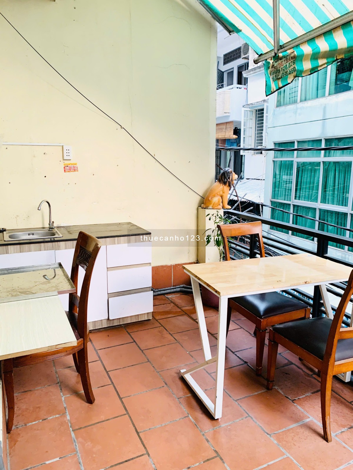 CHDV full nt ban công tách bếp Giải Phóng Tân Bình chỉ 5 triệu 300k