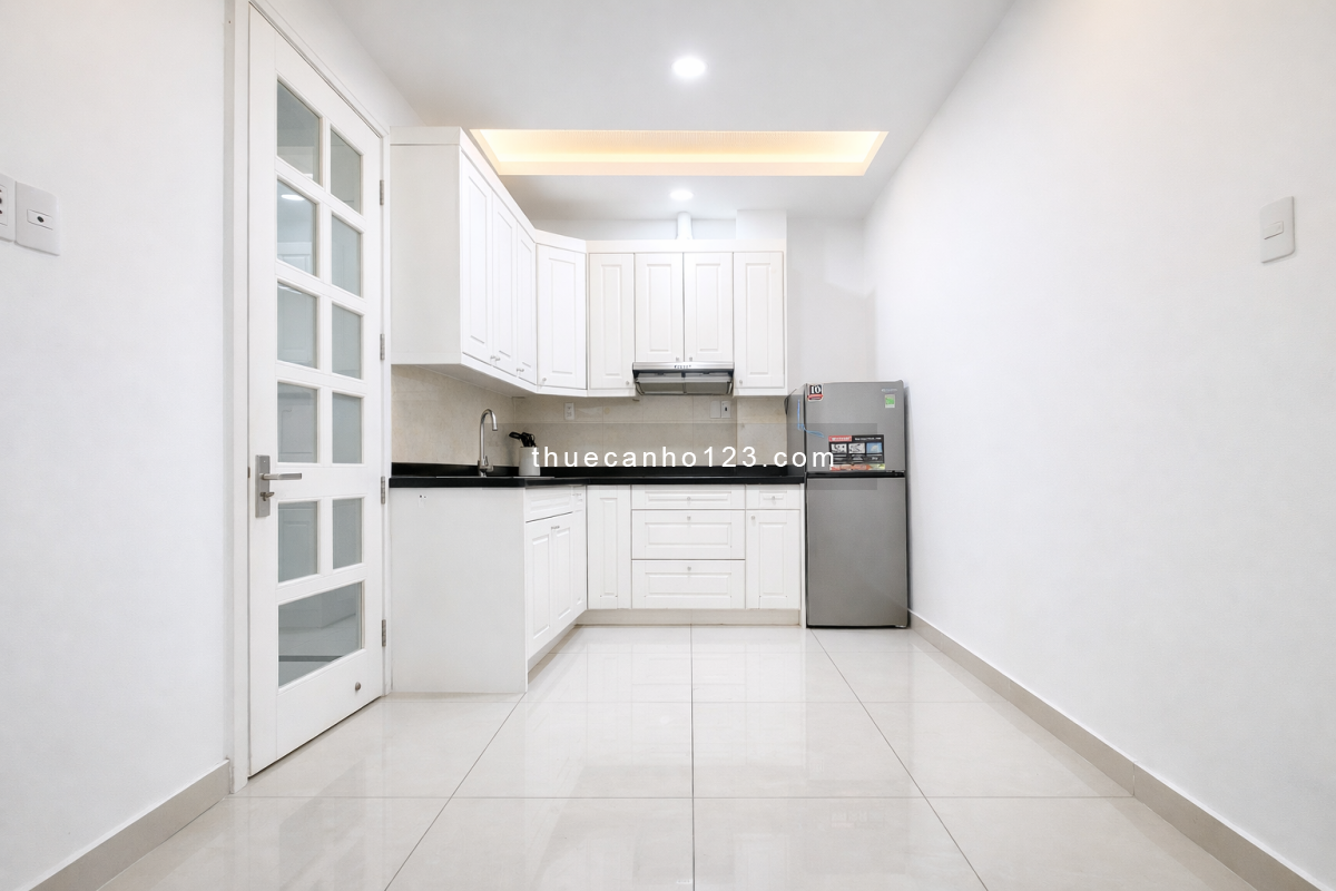 Cho thuê căn hộ 1PN Tân Bình có ban công, gần Ga T3, Lăng Cha Cả, Etown, vào ở ngay