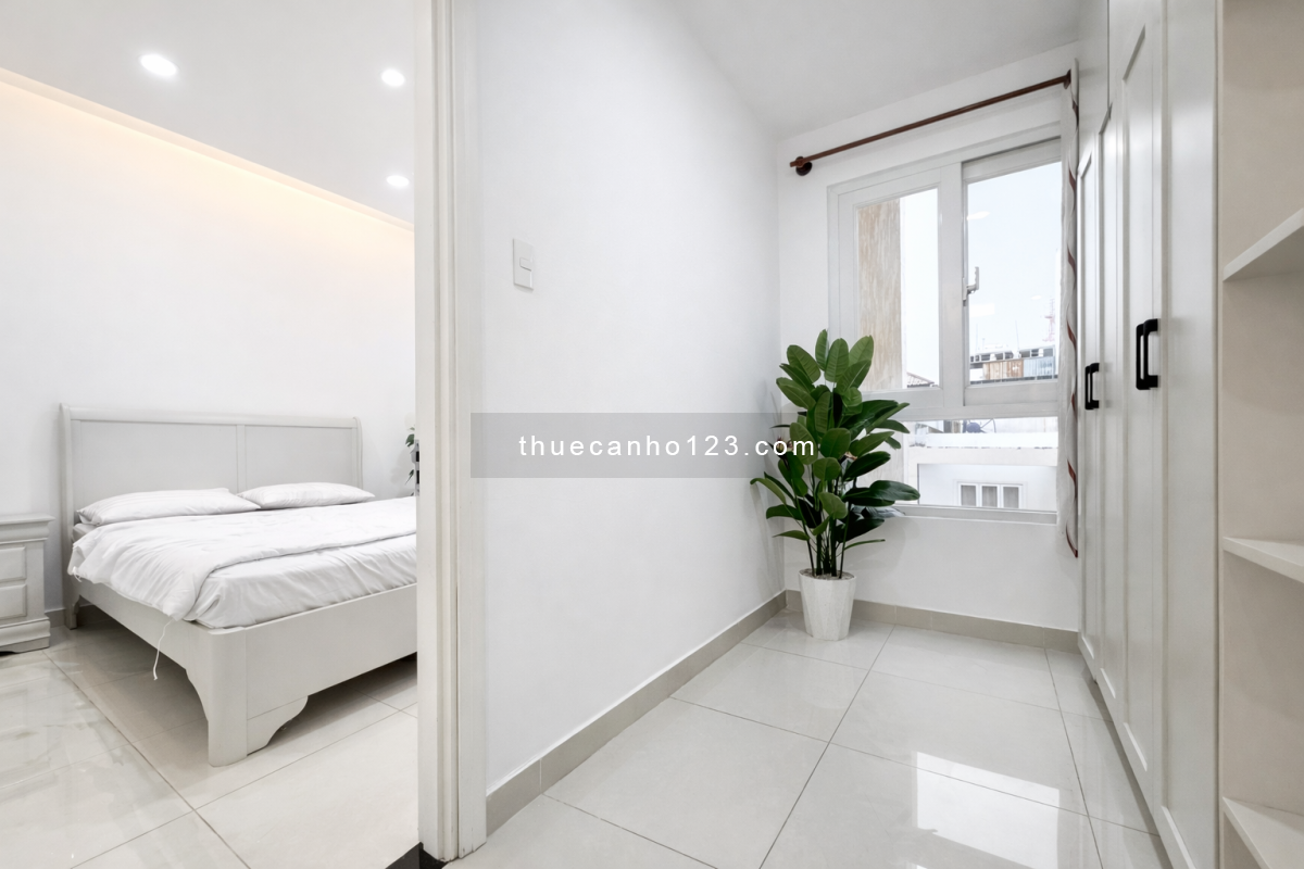 Cho thuê căn hộ 1PN Tân Bình có ban công, gần Ga T3, Lăng Cha Cả, Etown, vào ở ngay