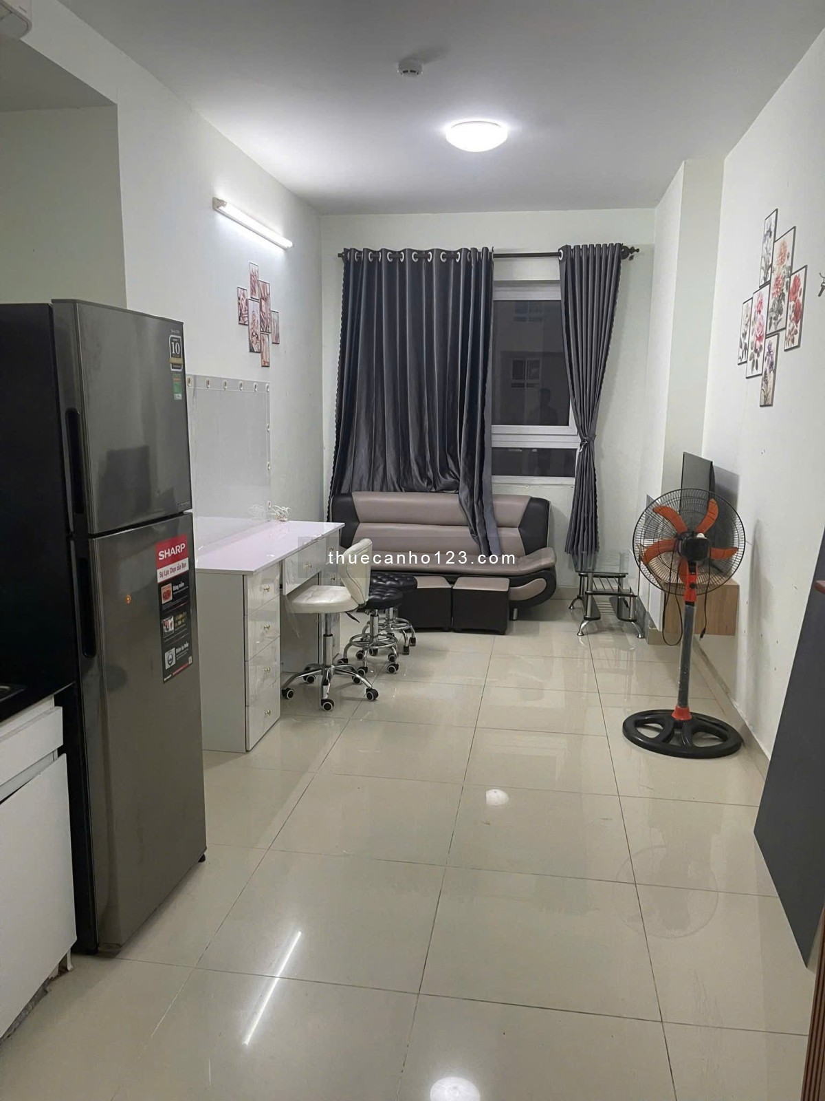 C/c Topaz Garden, Trịnh Đình Thảo, TP, 75m2, 2PN, 2WC, NTCB, 9tr/th.