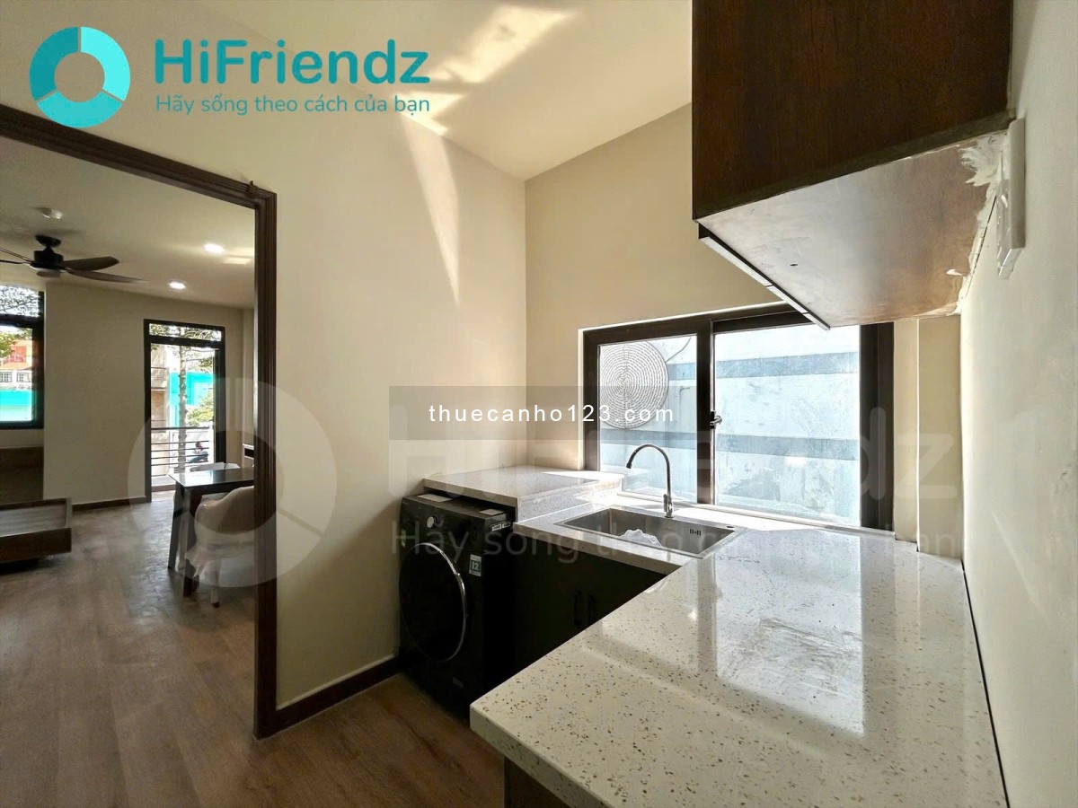 Căn hộ studio ban công full nội thất gần cv Hoàng Văn Thụ, sân bay Tân Sơn Nhất Tân Bình