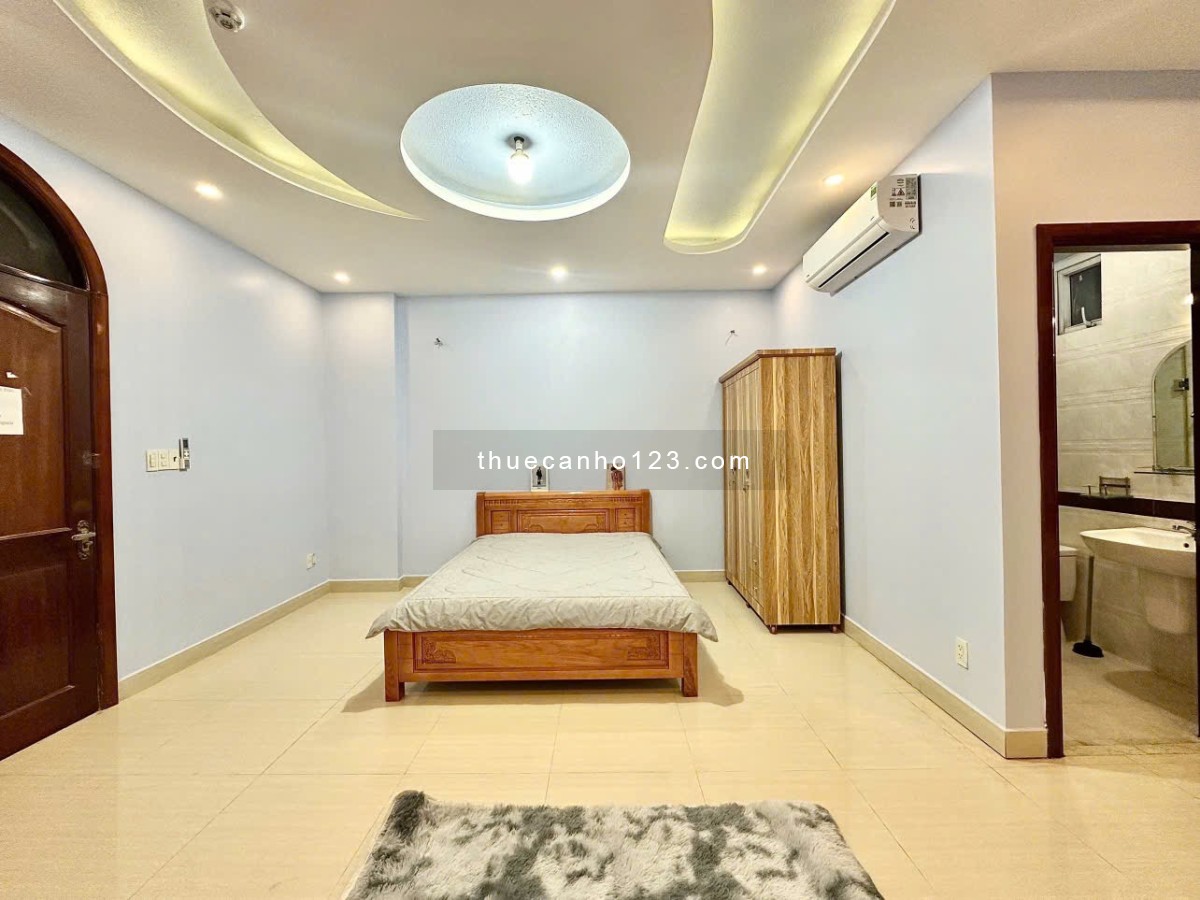 Cho thuê căn hộ Studio Cửa sổ Q4 gần ĐH Luật, ĐH Nguyễn Tất Thành, chợ 200, cầu Ông Lãnh