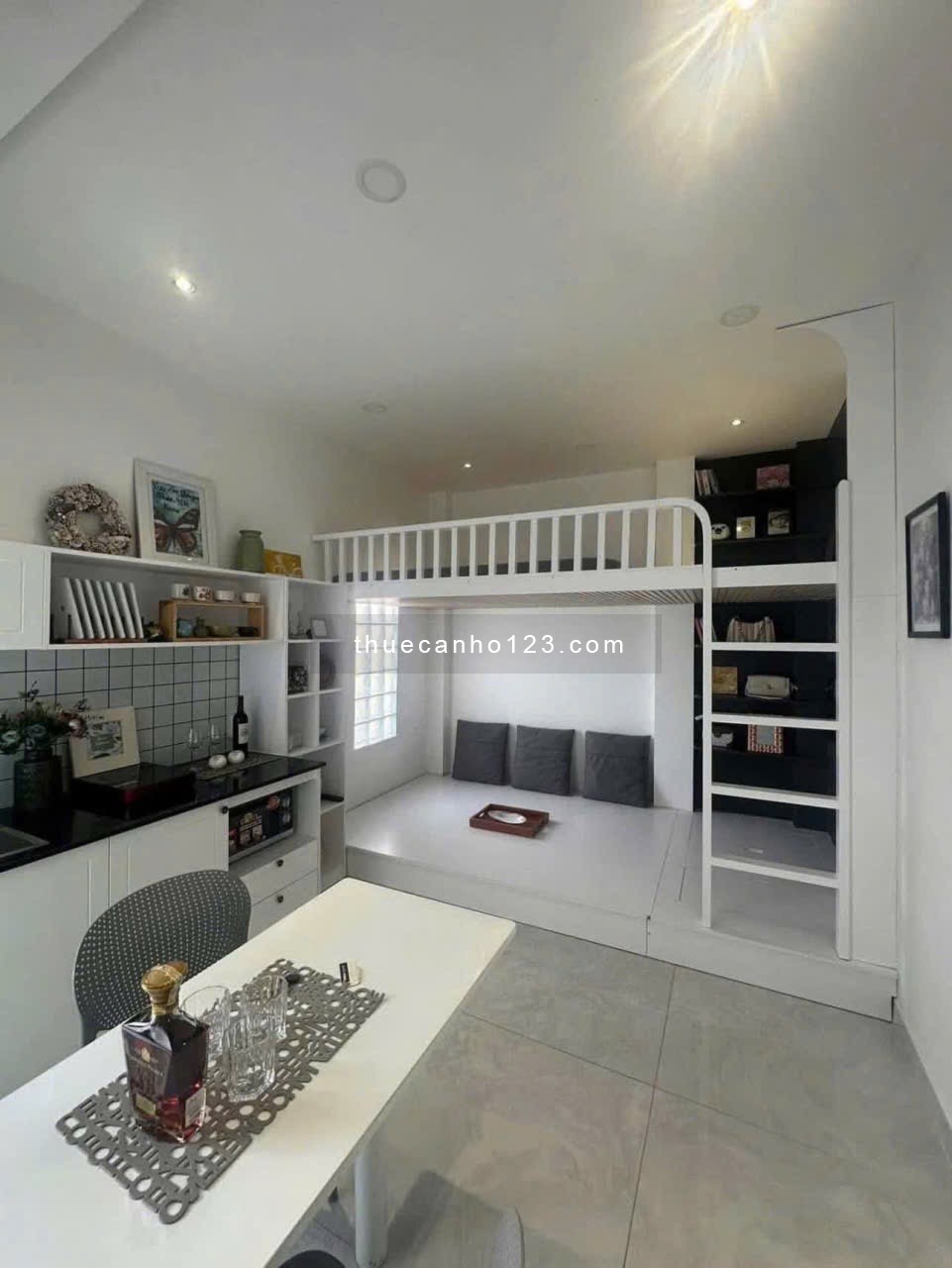 CHO THUÊ CĂN HỘ DUPLEX FULL NỘI THẤTNGAY NGÃ TƯ BẢY HIỀN QUẬN TÂN BÌNH