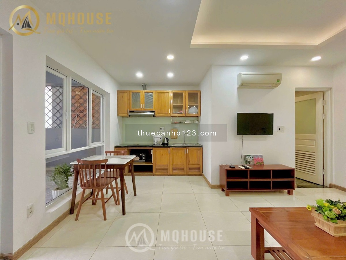 Căn Hộ 1PN + 1PK Bancol Cho Thuê Quận Tân Bình - Full Nội Thất - Ngay Sân Bay Tân Sơn Nhất