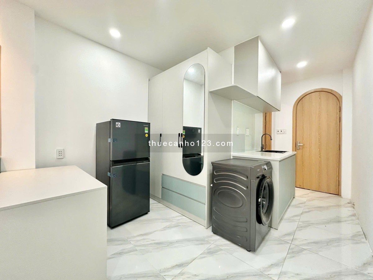 Cho thuê CHDV mới full nội thất có ban công ở đường Đỗ Tấn Phong