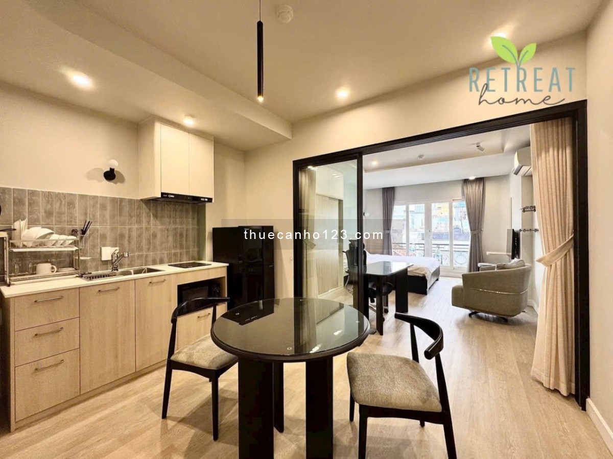 CHO THUÊ STUDIO TÂN BÌNH FULL NỘI THẤT–BAN CÔNG THOÁNG–MÁY GIẶT RIÊNG–GẦN SÂN BAY TÂN SƠN NHẤT ️