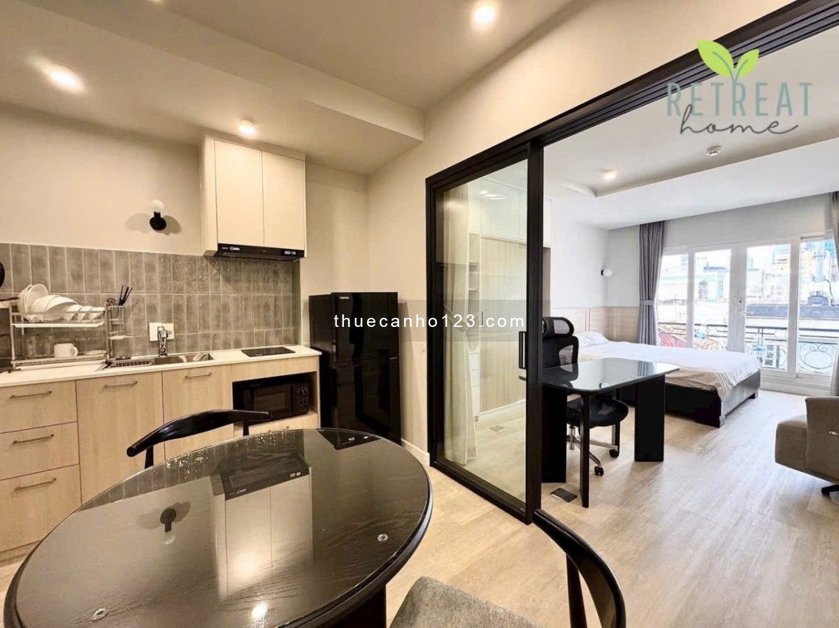 CHO THUÊ STUDIO TÂN BÌNH FULL NỘI THẤT–BAN CÔNG THOÁNG–MÁY GIẶT RIÊNG–GẦN SÂN BAY TÂN SƠN NHẤT ️