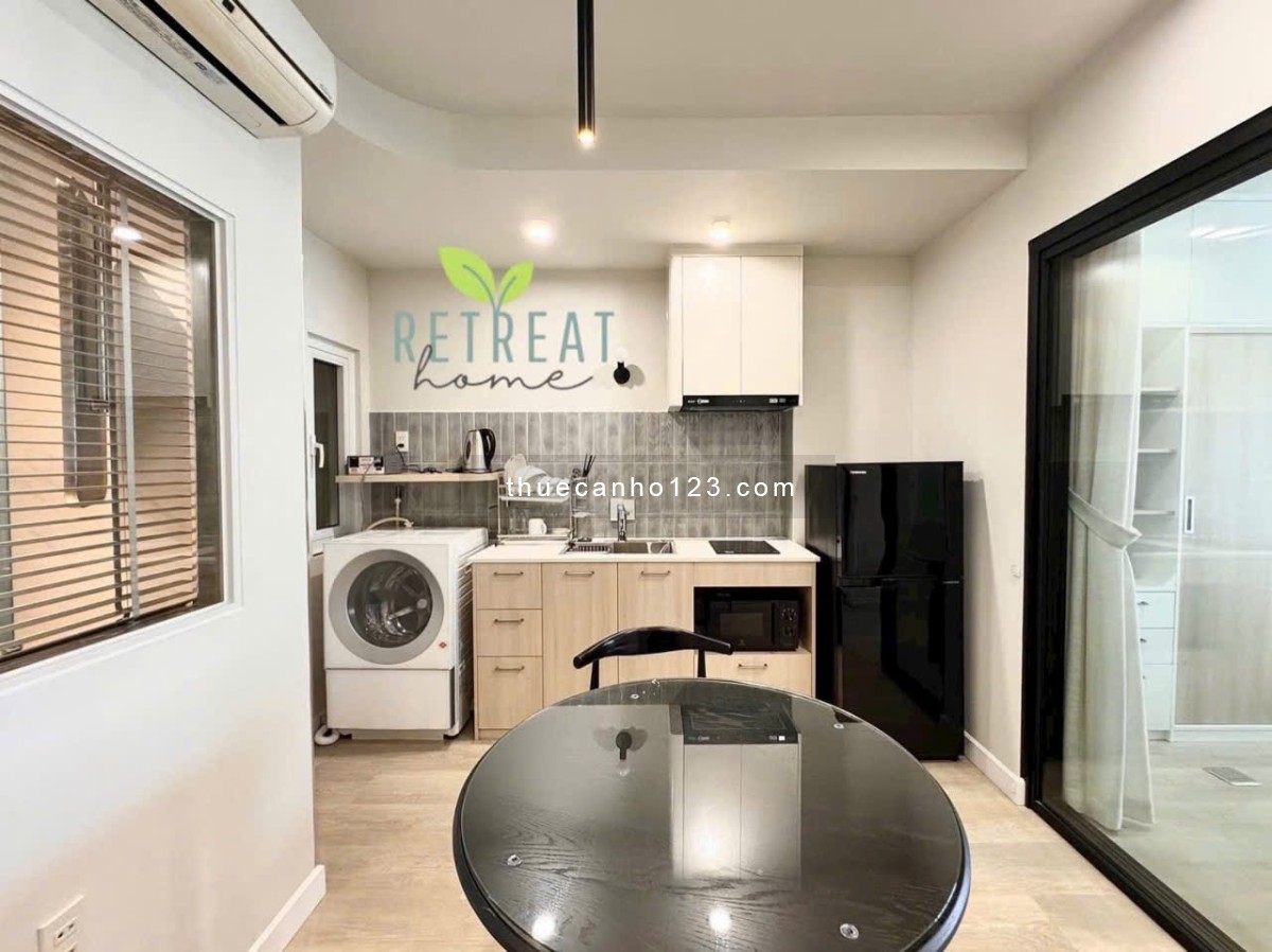 CHO THUÊ STUDIO TÂN BÌNH FULL NỘI THẤT–BAN CÔNG THOÁNG–MÁY GIẶT RIÊNG–GẦN SÂN BAY TÂN SƠN NHẤT ️