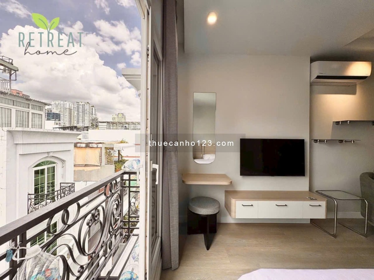 CHO THUÊ STUDIO TÂN BÌNH FULL NỘI THẤT–BAN CÔNG THOÁNG–MÁY GIẶT RIÊNG–GẦN SÂN BAY TÂN SƠN NHẤT ️