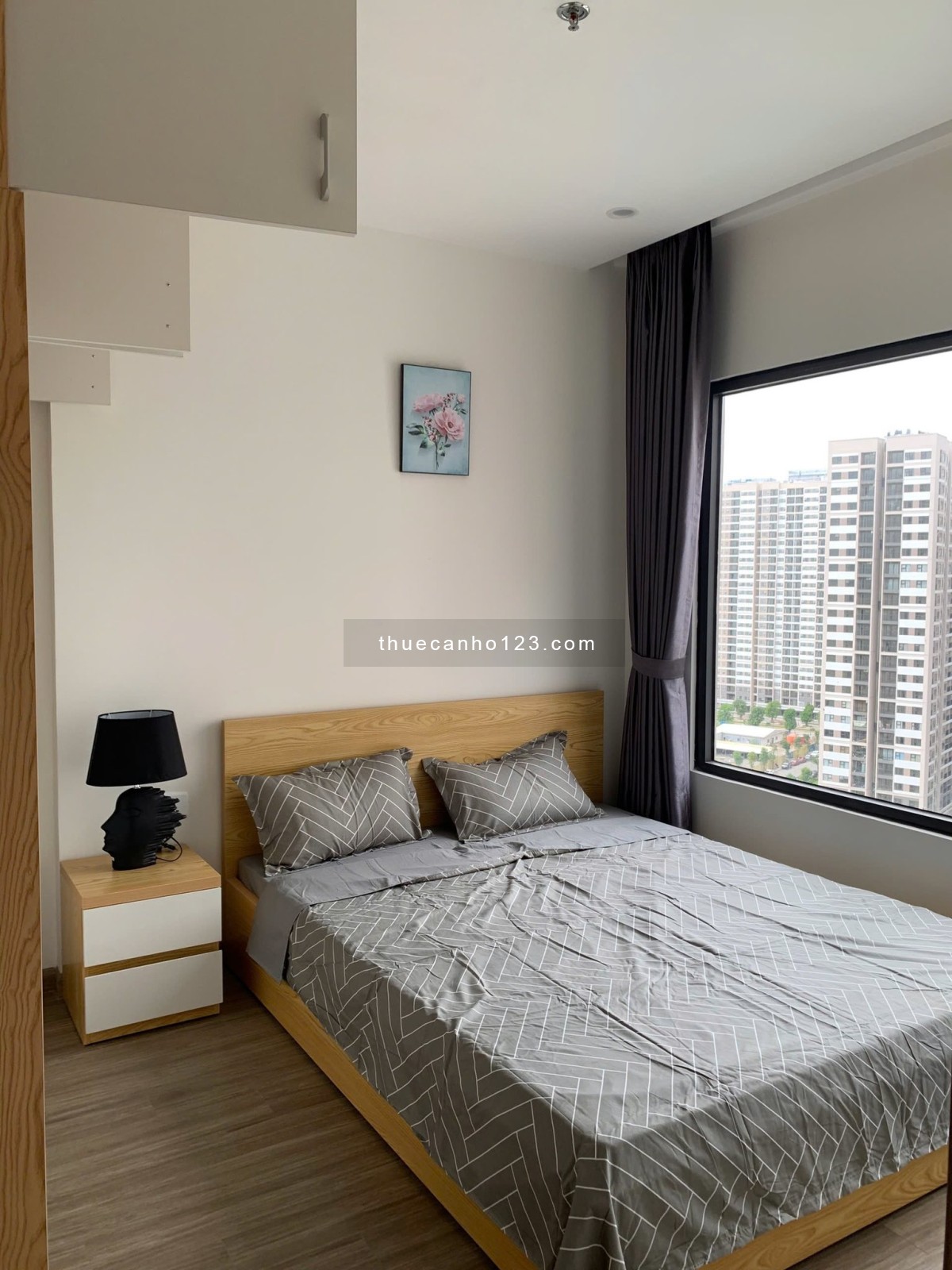 Vinhomes Ocean Park cho thuê căn hộ góc 2PN 2WC – full nội thất