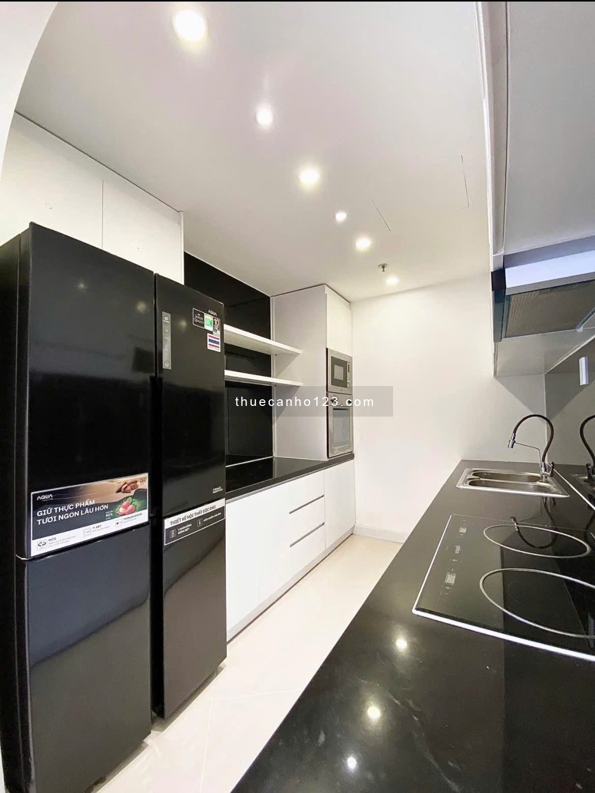 Chung cư Rivera Park, Thành Thái, Q10: 92m2, 2PN, 2WC, NT cao cấp, 20tr/th.