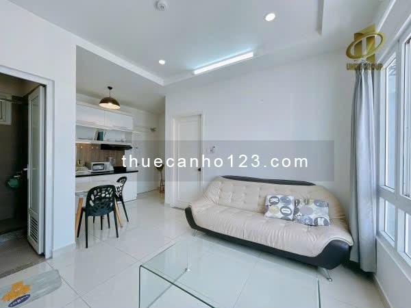 Cho thuê căn hộ 1PN Cửa sổ thoáng Q4 gần ĐH Luật, ĐH Nguyễn Tất Thành, cầu Tân Thuận, chợ 200