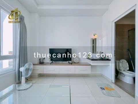 Cho thuê căn hộ 1PN Cửa sổ thoáng Q4 gần ĐH Luật, ĐH Nguyễn Tất Thành, cầu Tân Thuận, chợ 200