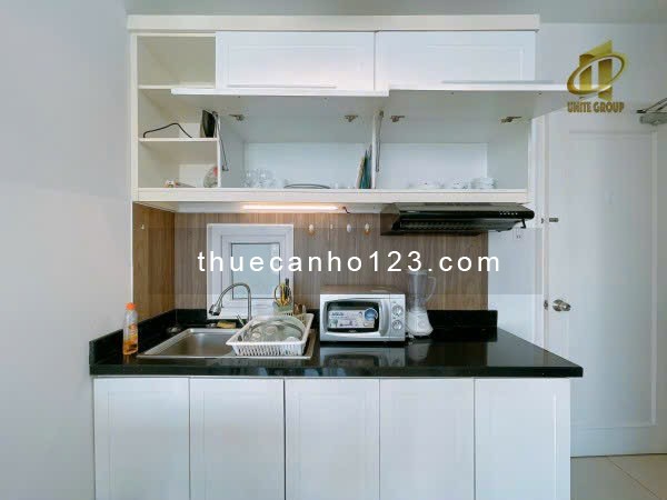 Cho thuê căn hộ 1PN Cửa sổ thoáng Q4 gần ĐH Luật, ĐH Nguyễn Tất Thành, cầu Tân Thuận, chợ 200