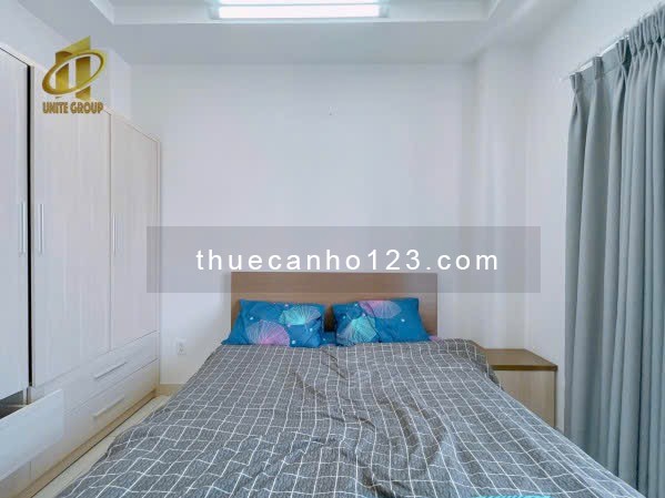 Cho thuê căn hộ 1PN Cửa sổ thoáng Q4 gần ĐH Luật, ĐH Nguyễn Tất Thành, cầu Tân Thuận, chợ 200