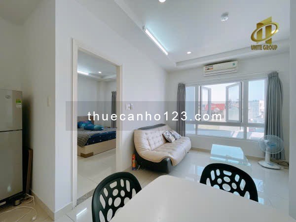 Cho thuê căn hộ 1PN Cửa sổ thoáng Q4 gần ĐH Luật, ĐH Nguyễn Tất Thành, cầu Tân Thuận, chợ 200