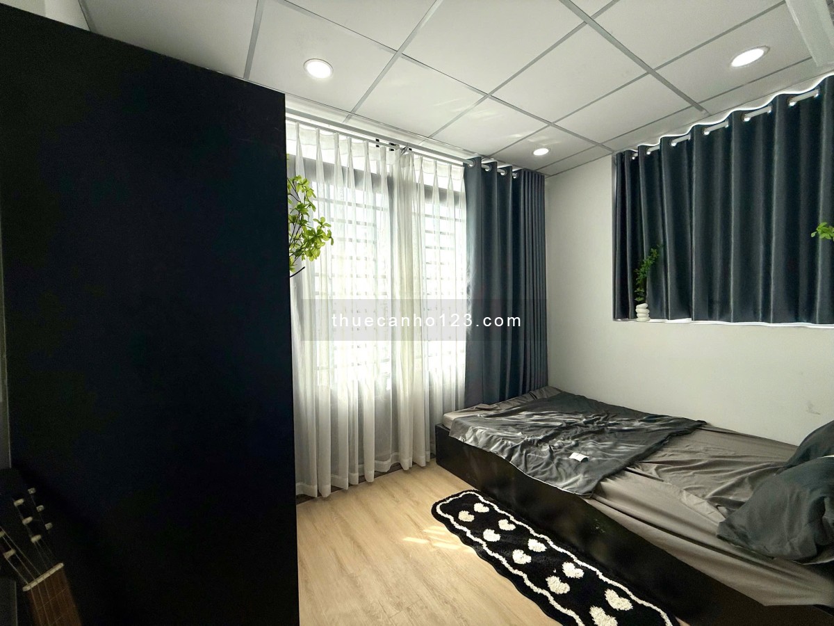 Căn hộ 1pn full nội thất ban công lớn gần sân bay, cv Hoàng Văn Thụ quận Tân Bình
