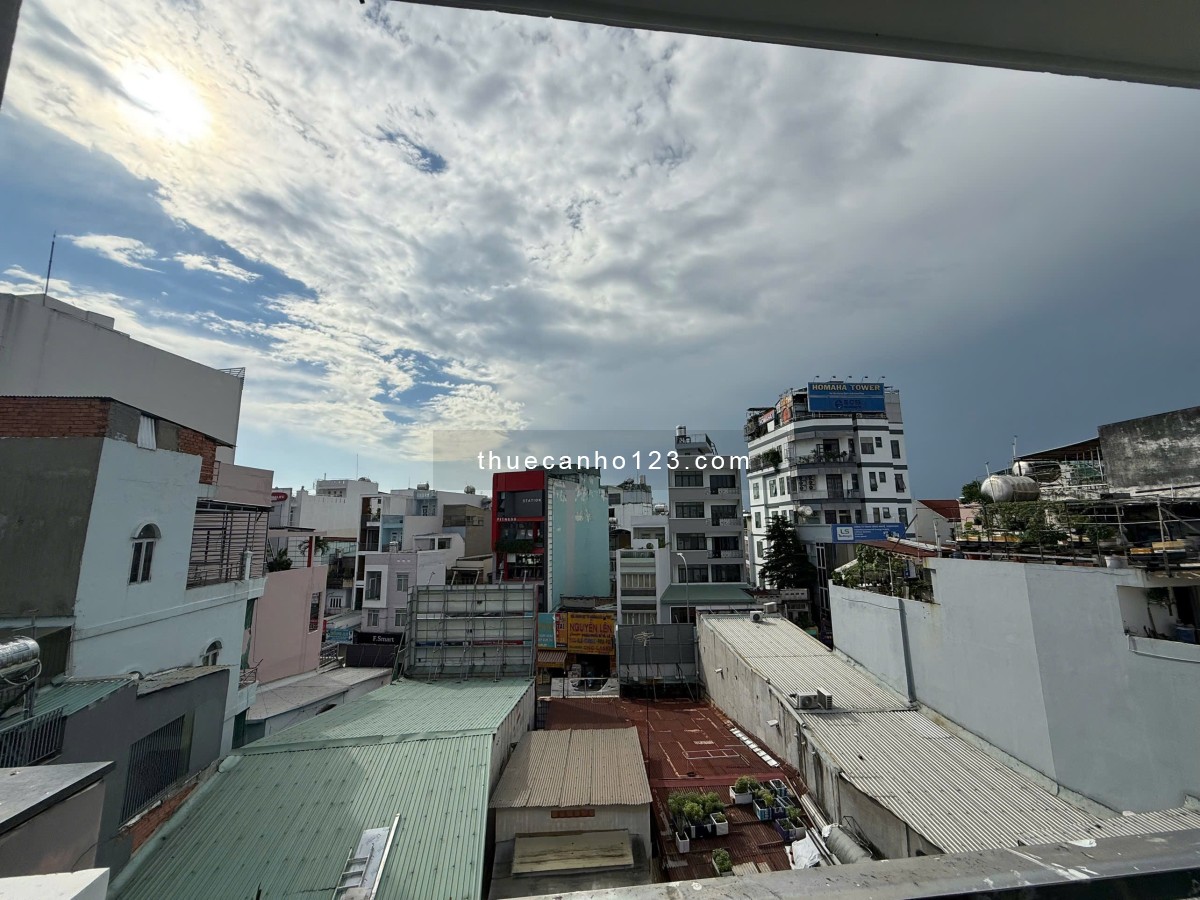 Căn hộ 1pn full nội thất ban công lớn gần sân bay, cv Hoàng Văn Thụ quận Tân Bình
