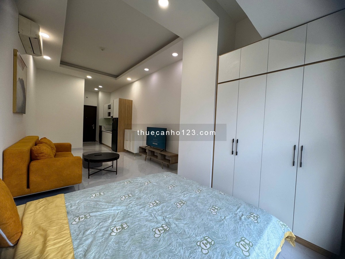 Cho thuê Officetel 35m2, nội thất đầy đủ, view Thành Phố cực chil. Giá 13 triệu, tại The Sun Avenue