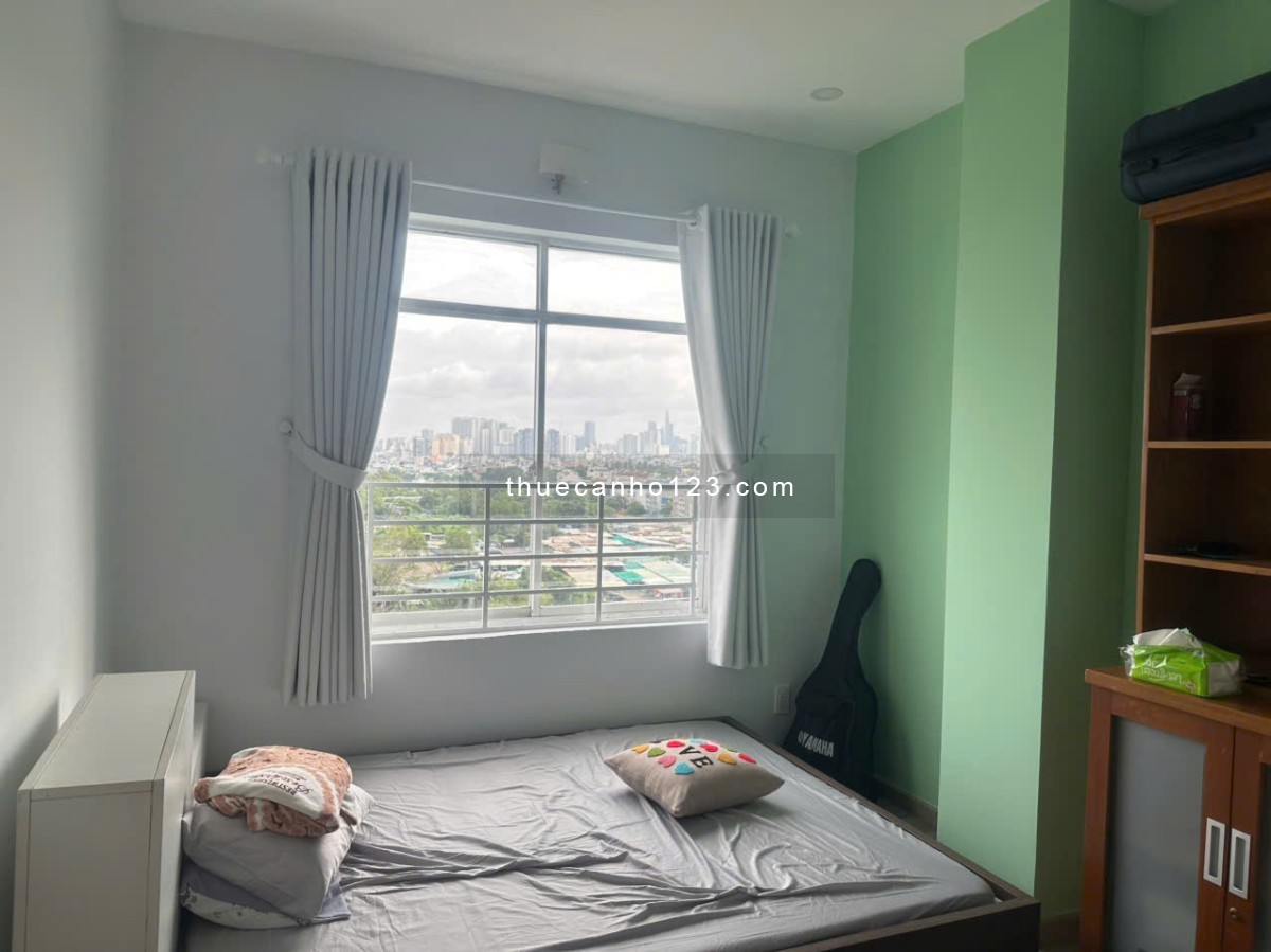 Mình chính chủ cho thuê căn hộ Him Lam 6A, 63m, 2pn, có nội thất, giá 9.5 triệu, LH: 0917 49 608