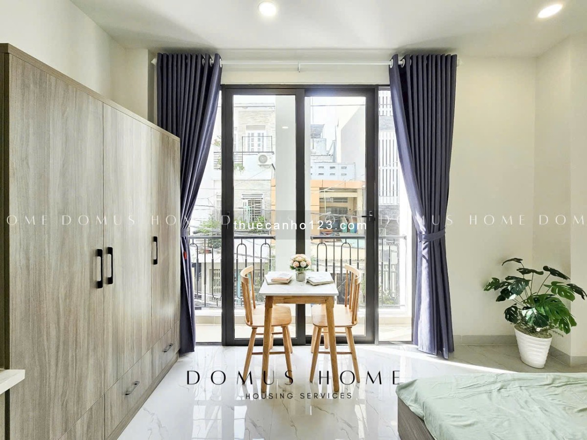 Cho thuê căn Studio ban công Q4 - gần Đh Luật, Đh Nguyễn Tất Thành, cầu Kênh Tẻ, cầu Tân Thuận