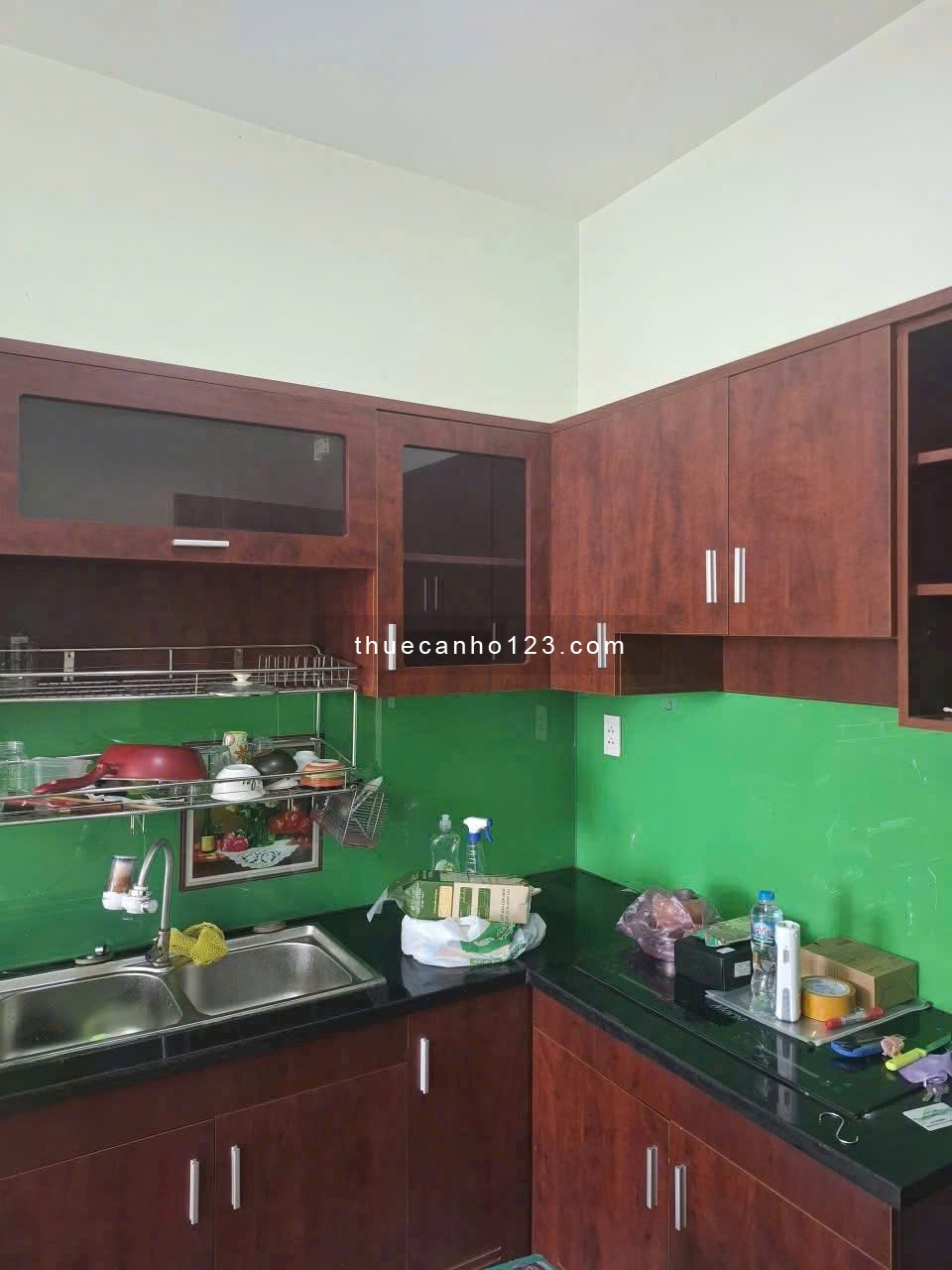 Chung cư Thái An 1, Nguyễn Văn QUá, Q12: 70m2, máy lạnh, ban công, 7,5tr