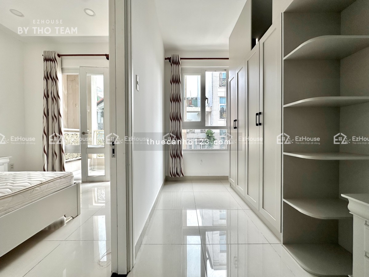 Cho Thuê Căn Hộ 1 PN - có ban công - ngay gần CV Hoàng Văn Thụ