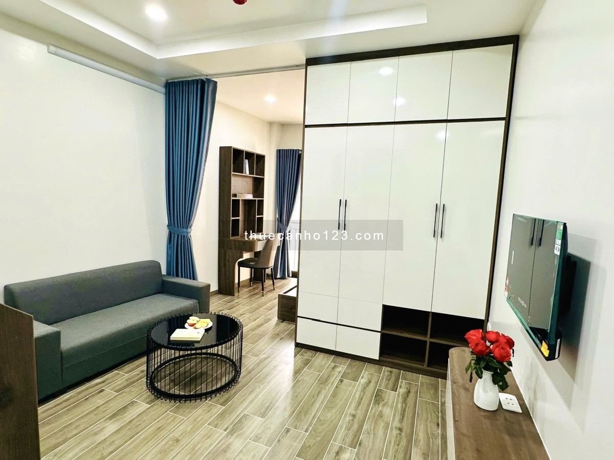 HOTHOT! Phòng đẹp ở ngay, full nội thất, điện 4k/số, nước 35k/khối, nhận xe điện phố Nguyễn Khang