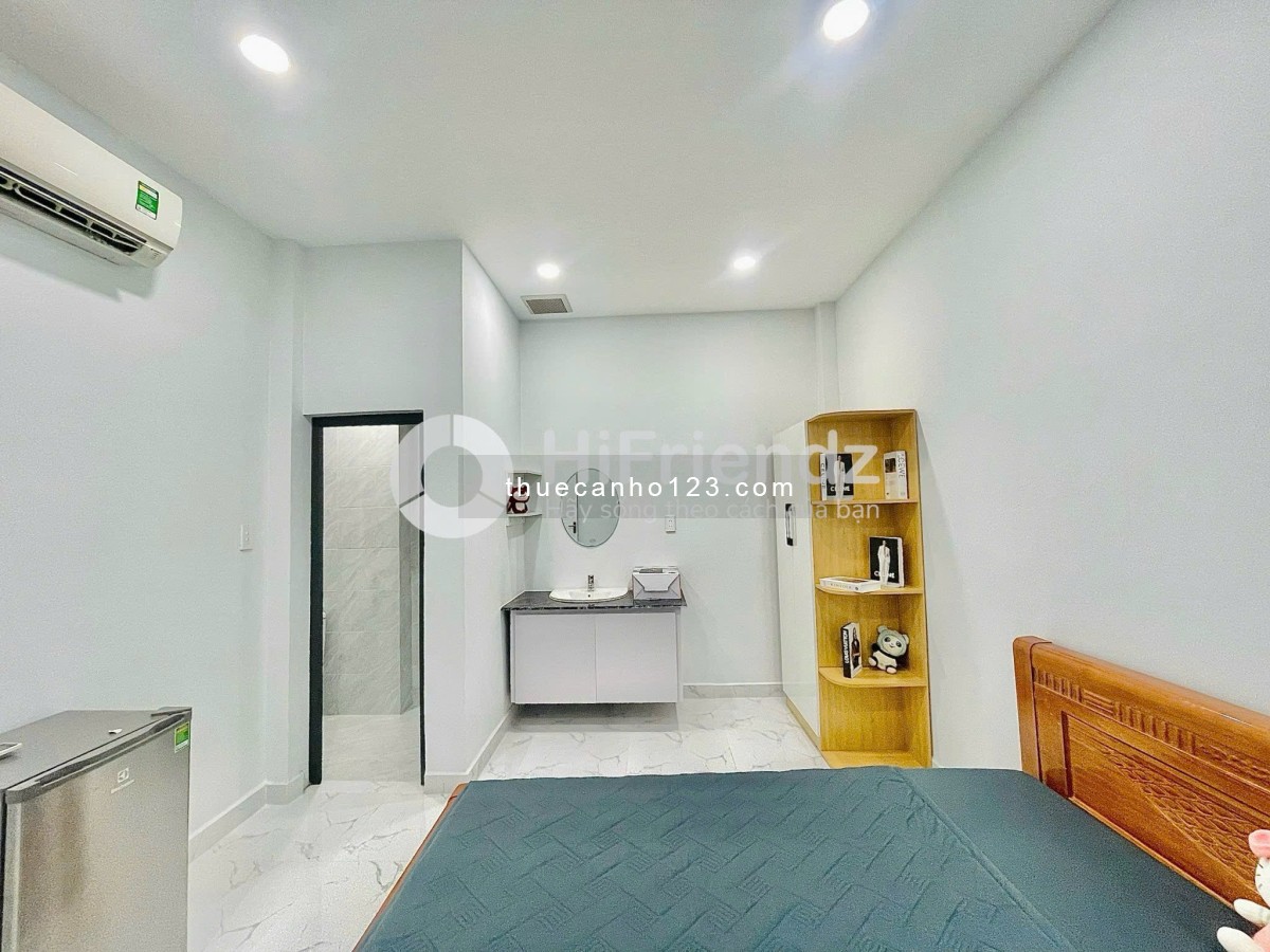 Cho thuê căn hộ full nội thất 30m² Quận 3 gần ĐH UEH, ĐH Kiến Trúc, CV Lê Văn Tám