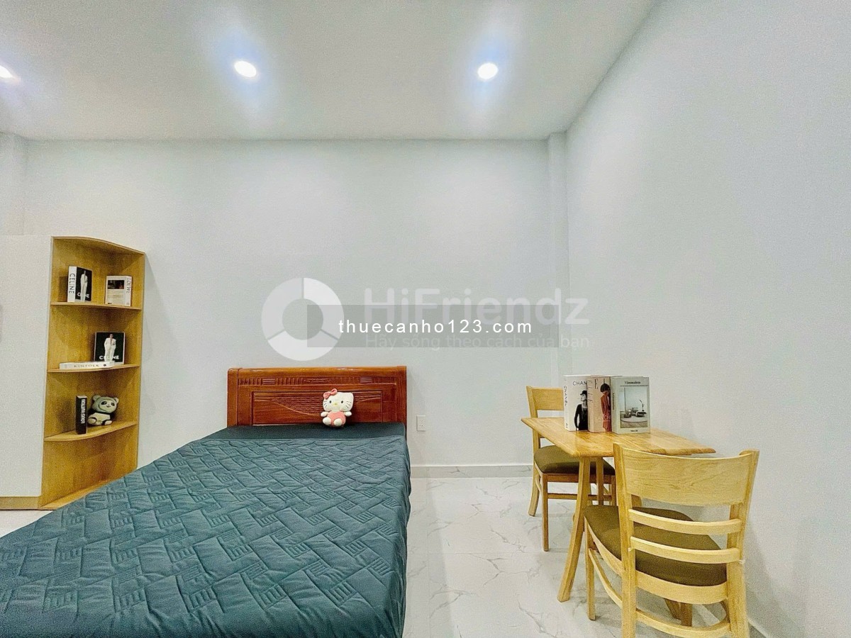 Cho thuê căn hộ full nội thất 30m² Quận 3 gần ĐH UEH, ĐH Kiến Trúc, CV Lê Văn Tám
