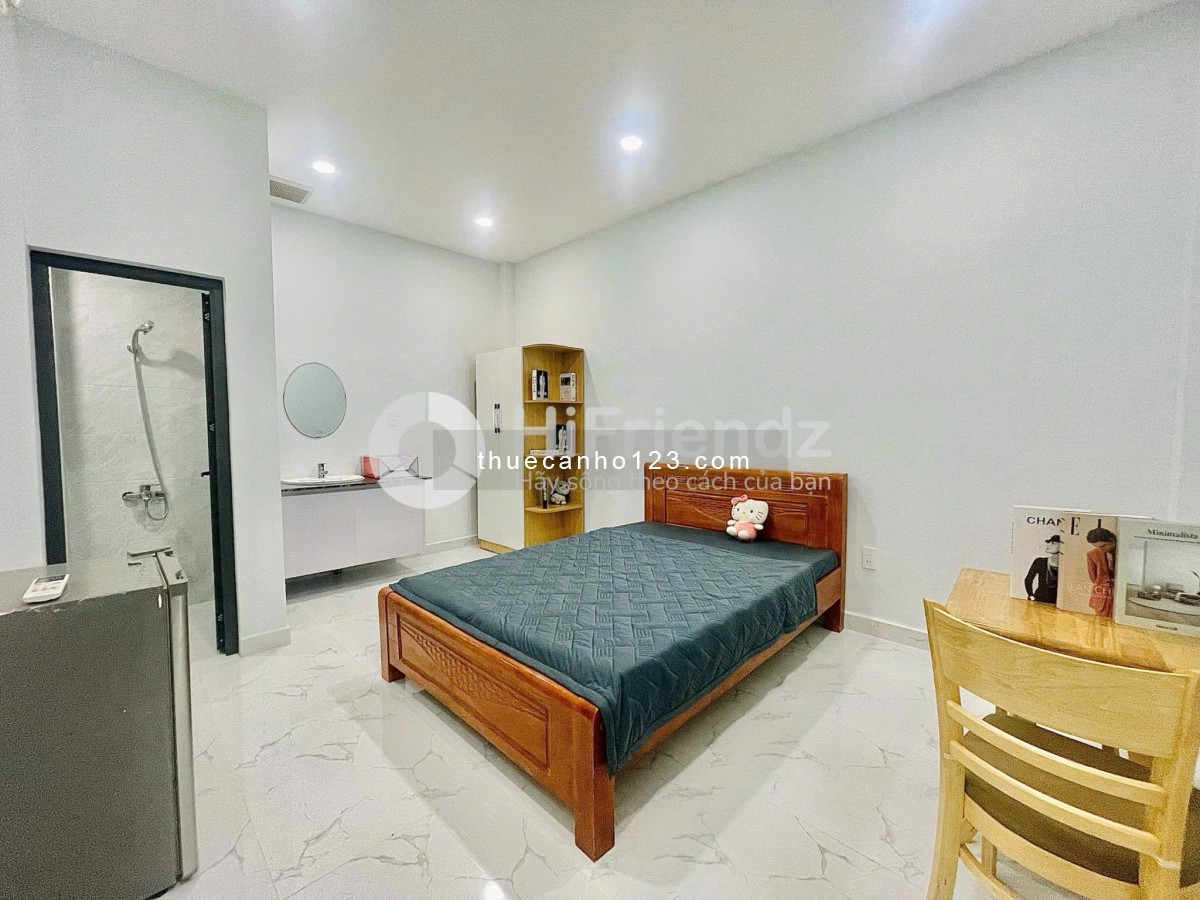 Cho thuê căn hộ full nội thất 30m² Quận 3 gần ĐH UEH, ĐH Kiến Trúc, CV Lê Văn Tám