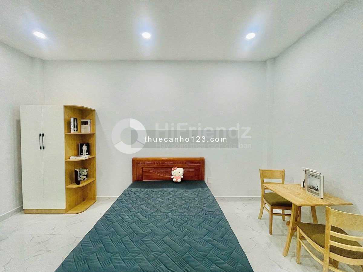 Cho thuê căn hộ full nội thất 30m² Quận 3 gần ĐH UEH, ĐH Kiến Trúc, CV Lê Văn Tám