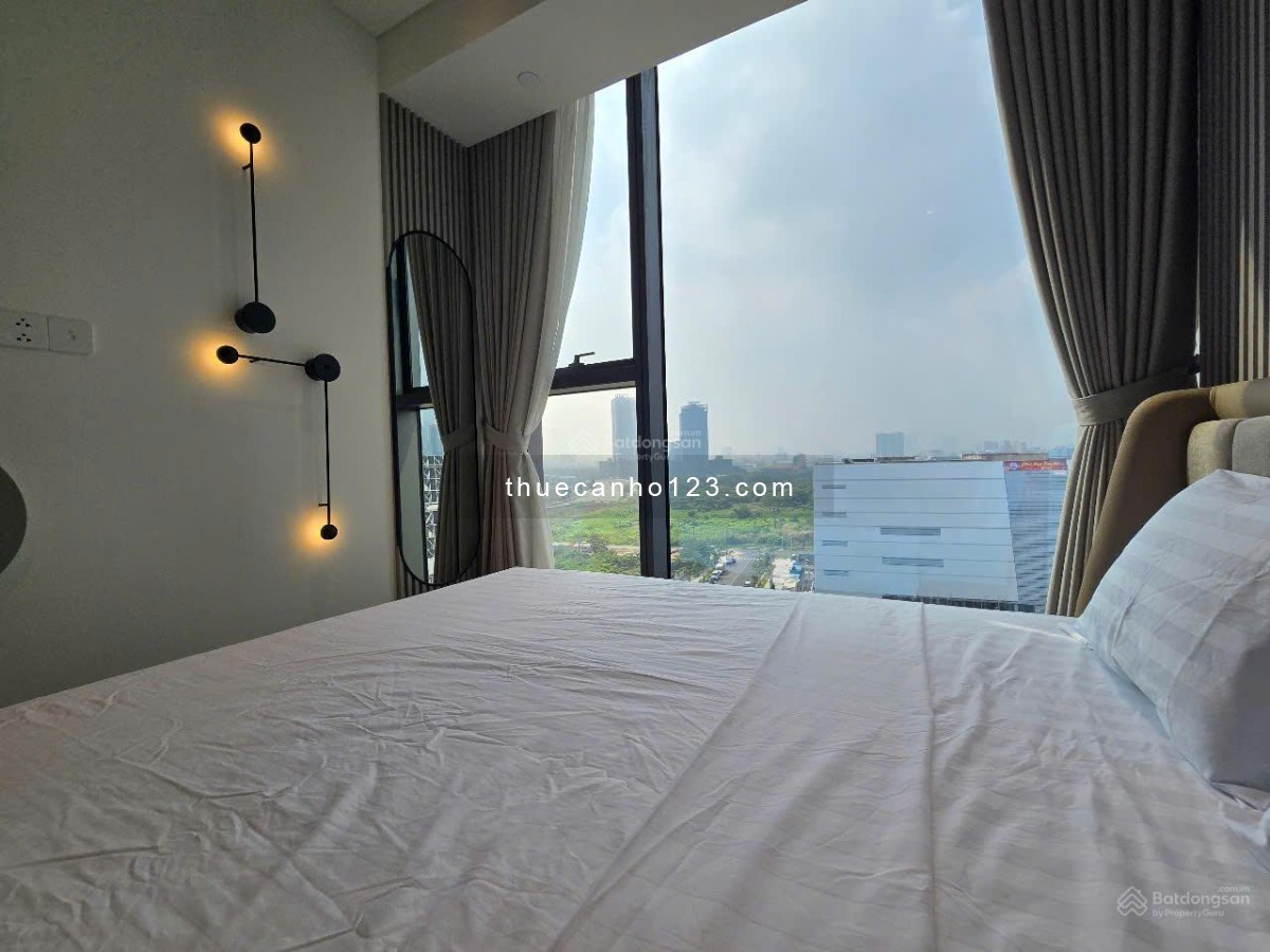 Cho thuê gấp CH Leman Luxury Apartments, nhà đẹp hiện đại, 72m2, 1PN, full NT, giá chỉ 23 tr/th
