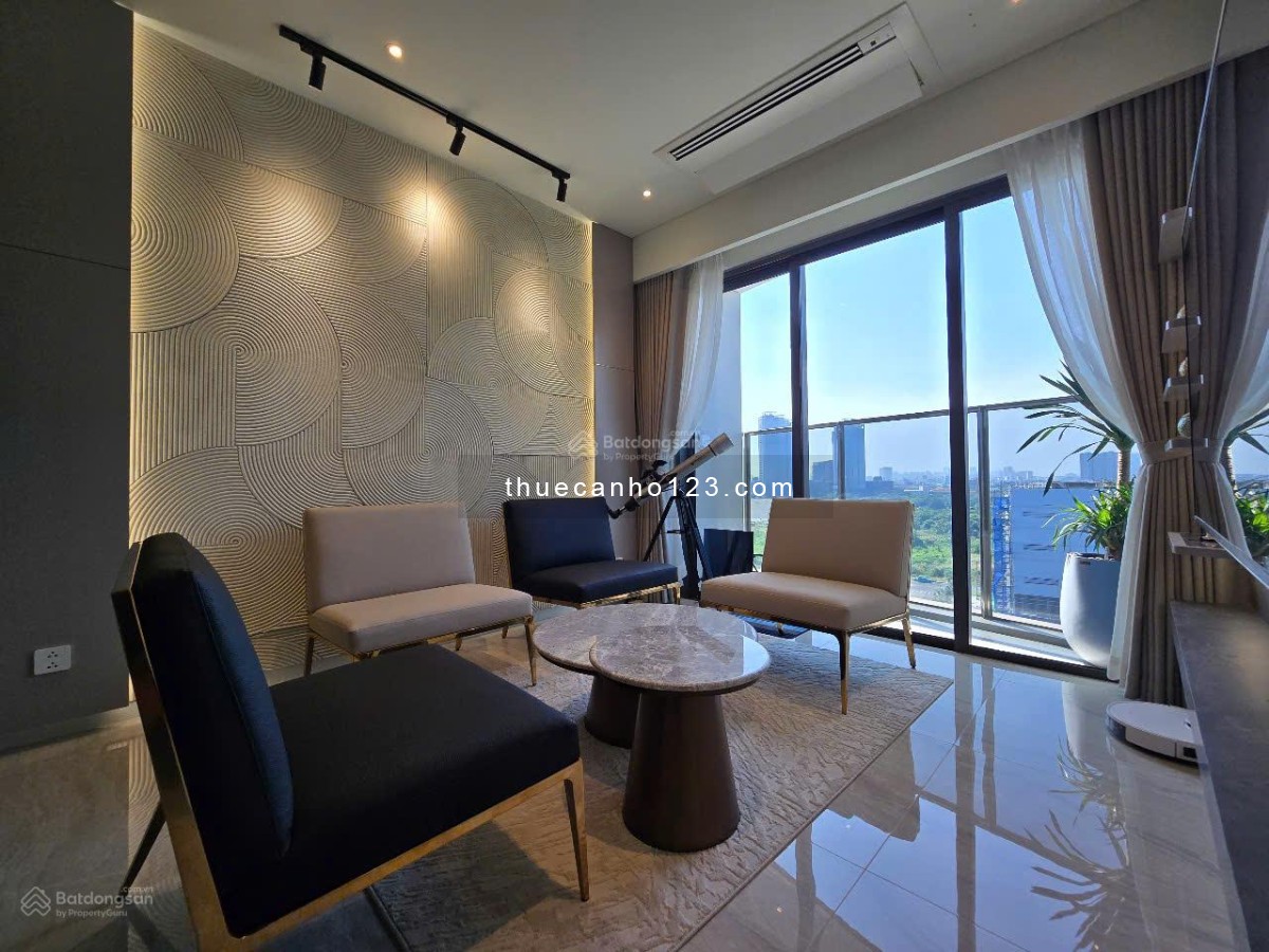 Cho thuê gấp CH Leman Luxury Apartments, nhà đẹp hiện đại, 72m2, 1PN, full NT, giá chỉ 23 tr/th